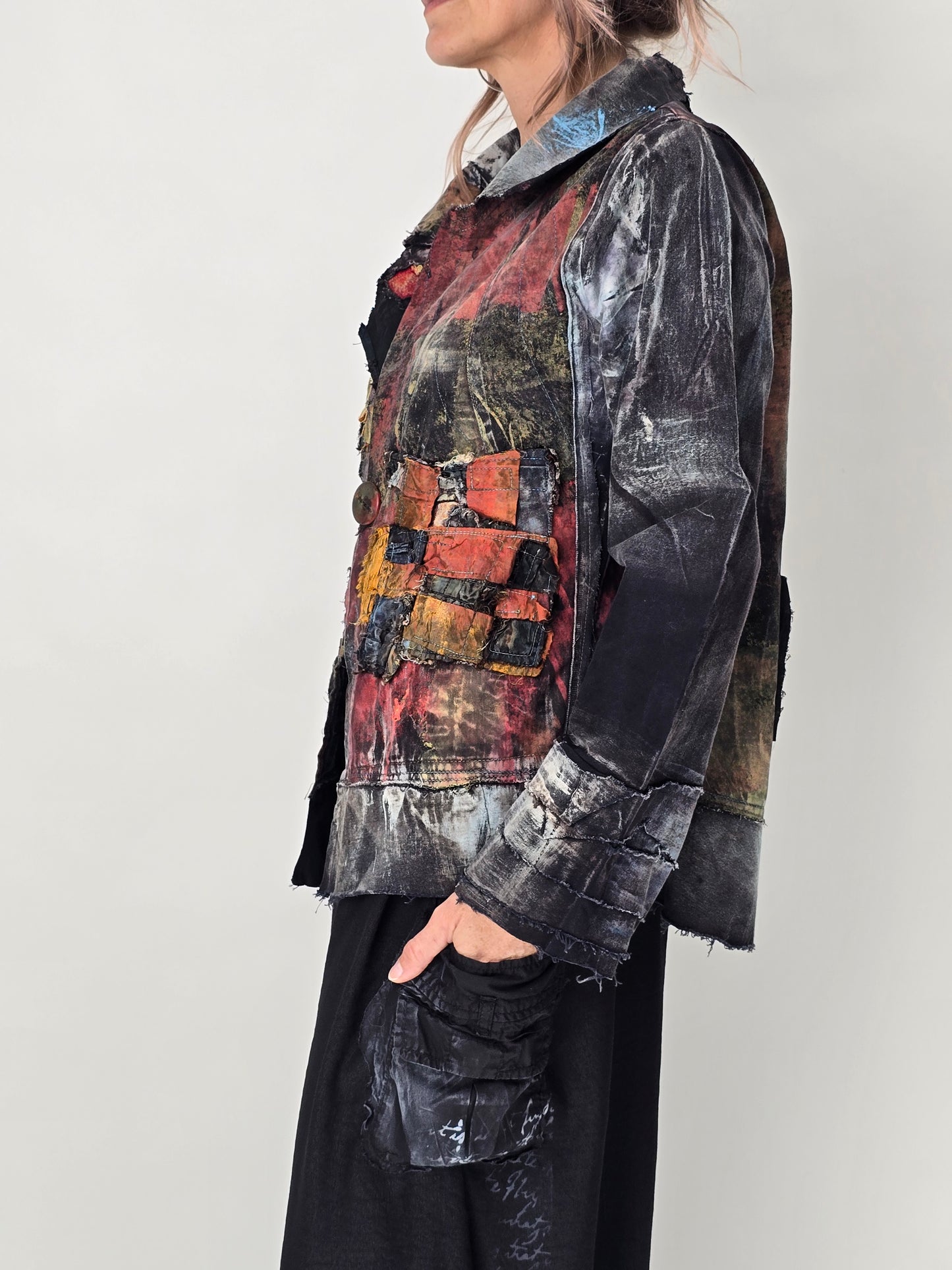 Tatiana Palnitska- ND3- Hand Painted Jacket