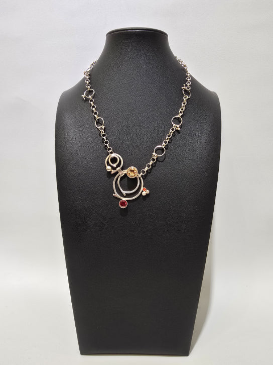 Dona Siebler - Solar System Necklace
