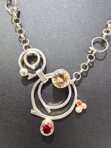 Dona Siebler - Solar System Necklace