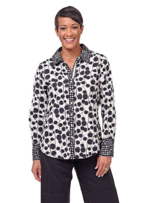 Tulip Clothing - Gretchen Button Down in Banyan