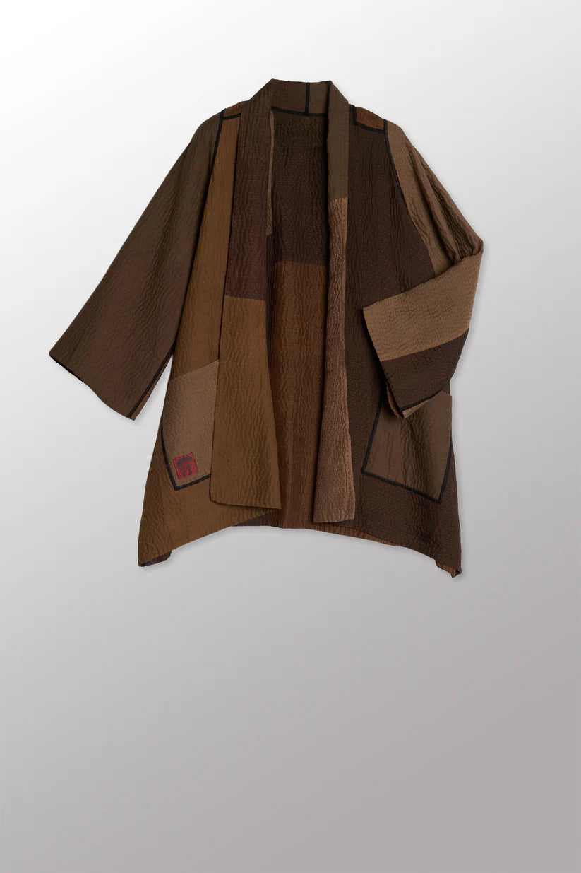 Mieko Mintz- JAIPUR PATCH KANTHA A-LINE JKT