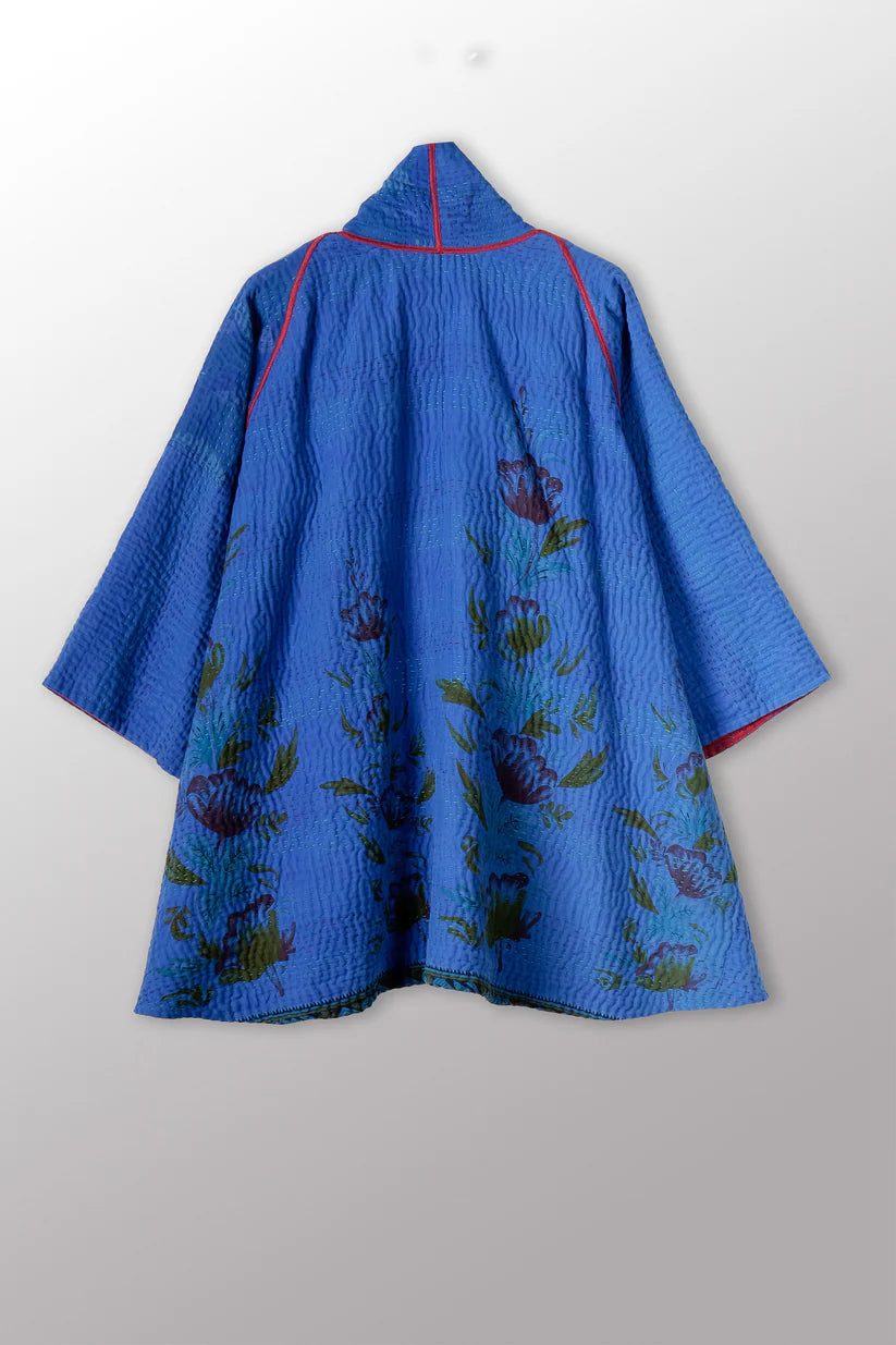 Mieko Mintz- COTTON OVERDYE KANTHA KIMONO JKT