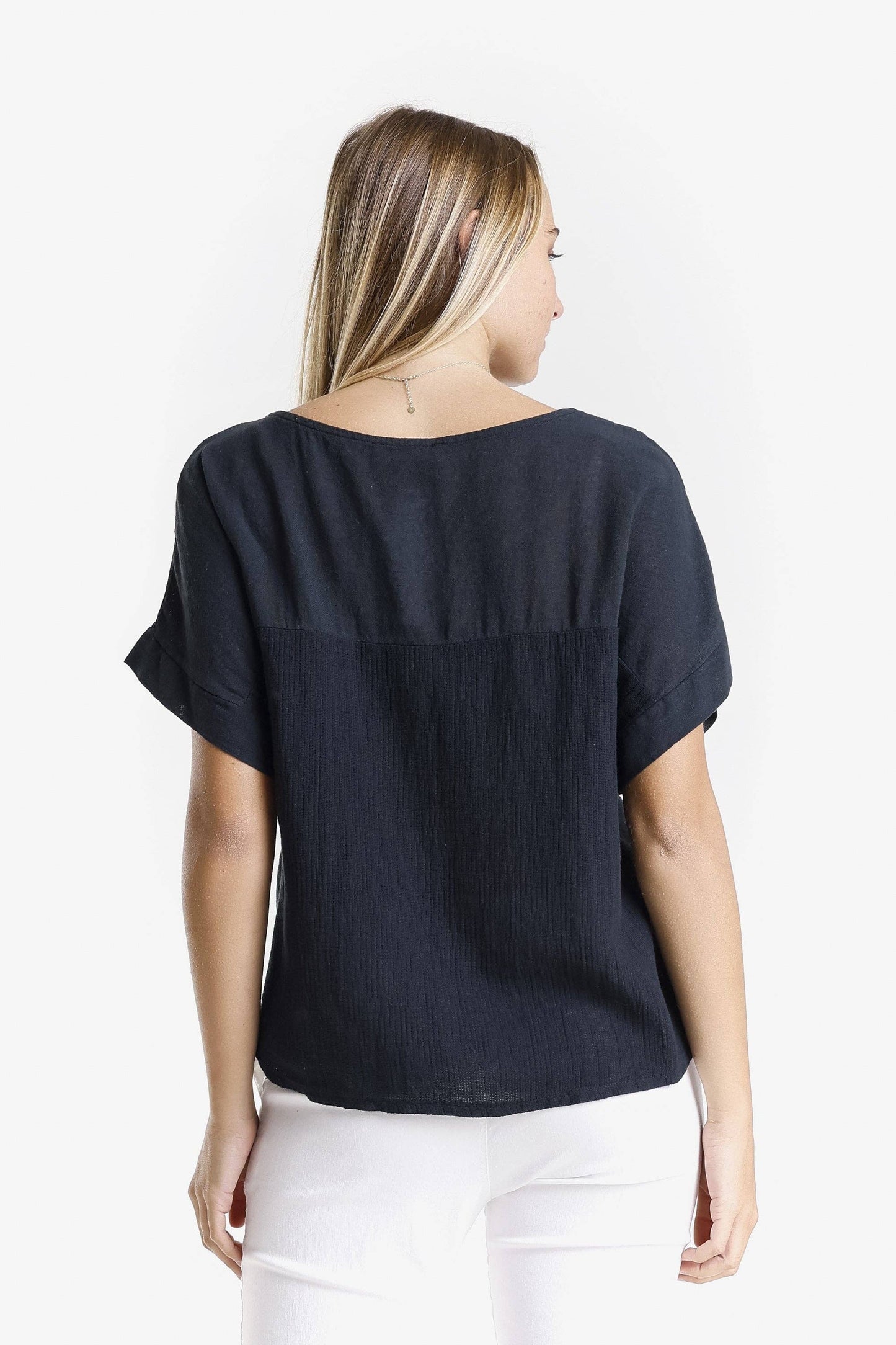 TINA Stephens - Gianna Top/ Black