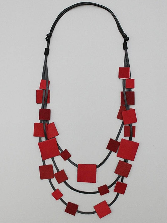 Sylca Designs - Red Lorna Necklace