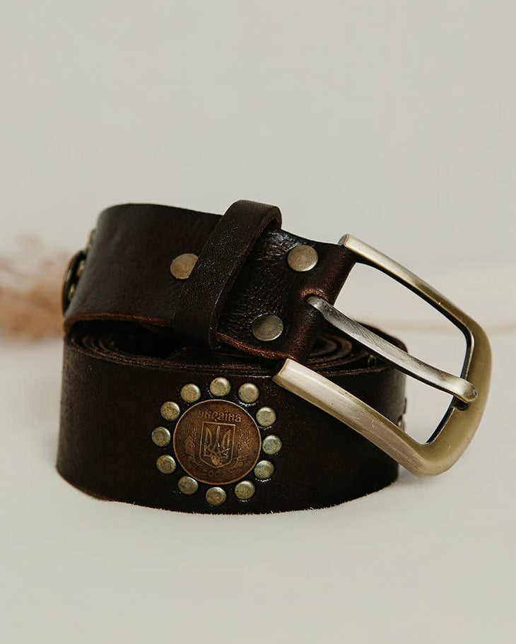 Lula Natura - Black Leather w Wide Coins