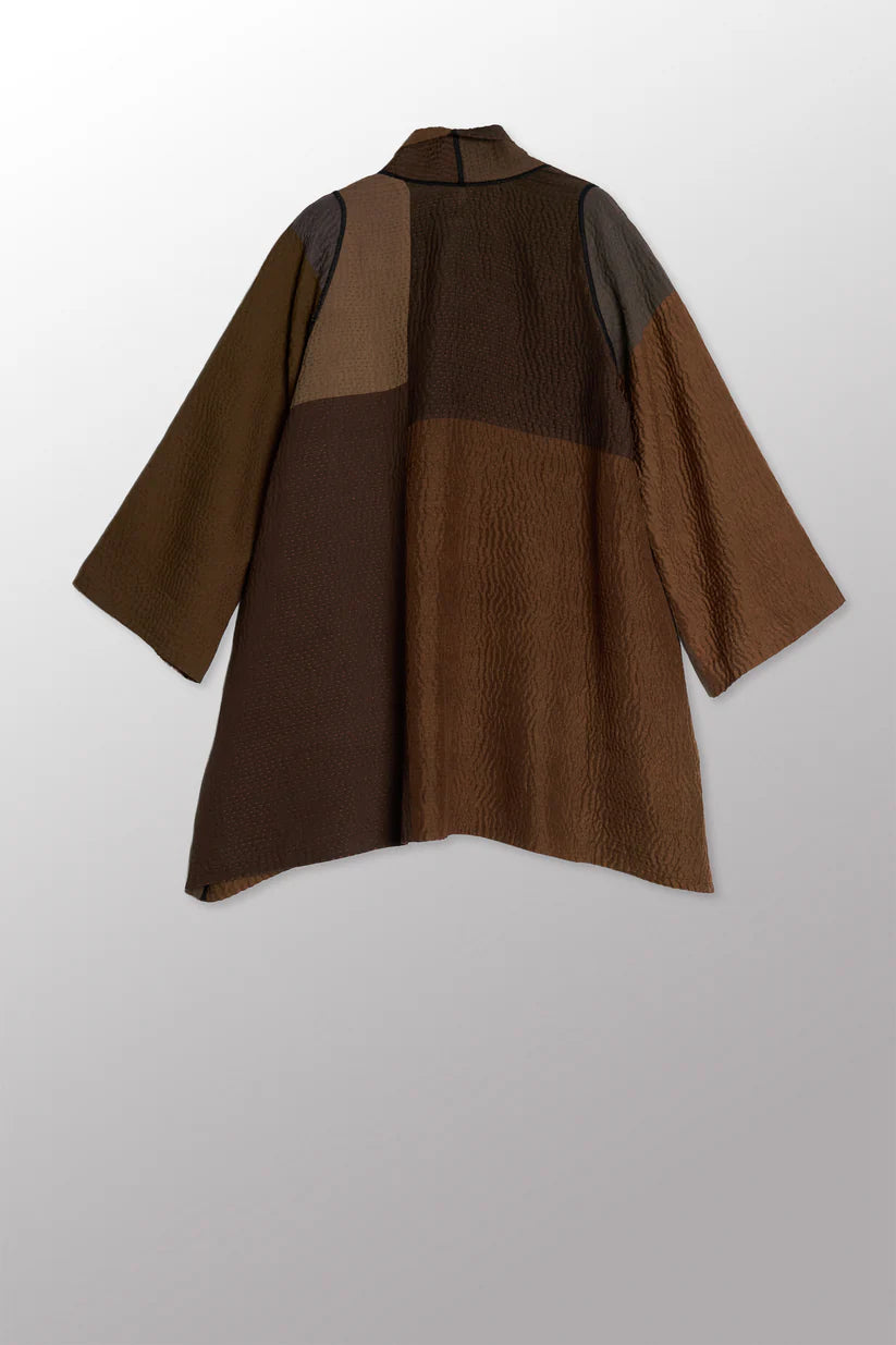 Mieko Mintz- JAIPUR PATCH KANTHA A-LINE JKT