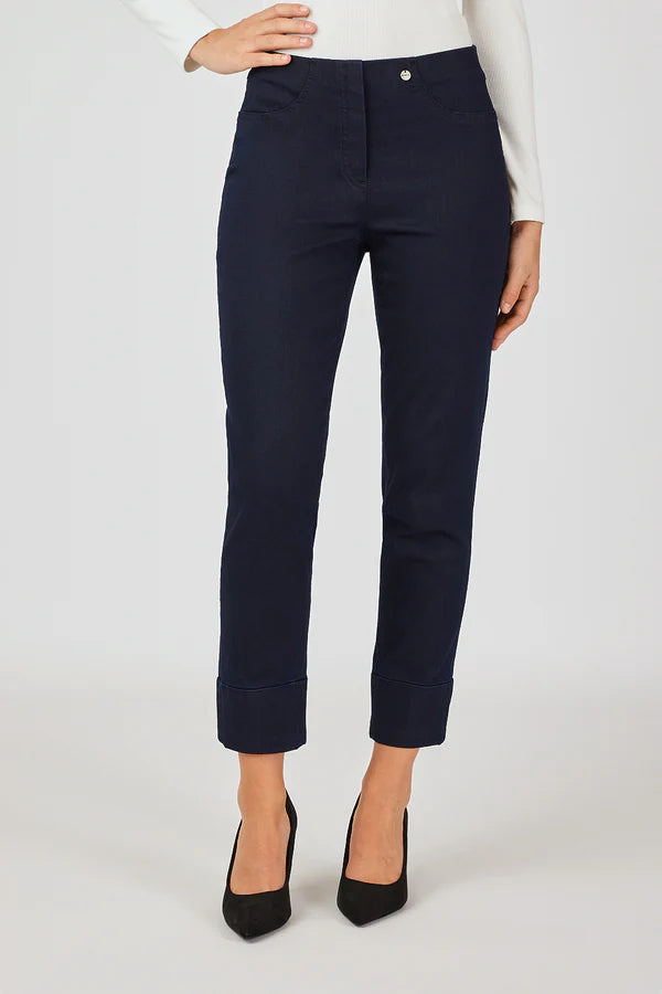 Robell Trouser- Bella 09 Ankle/ Dark Denim