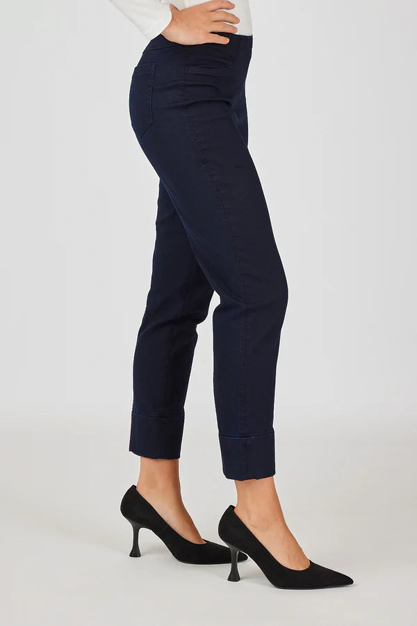 Robell Trouser- Bella 09 Ankle/ Dark Denim