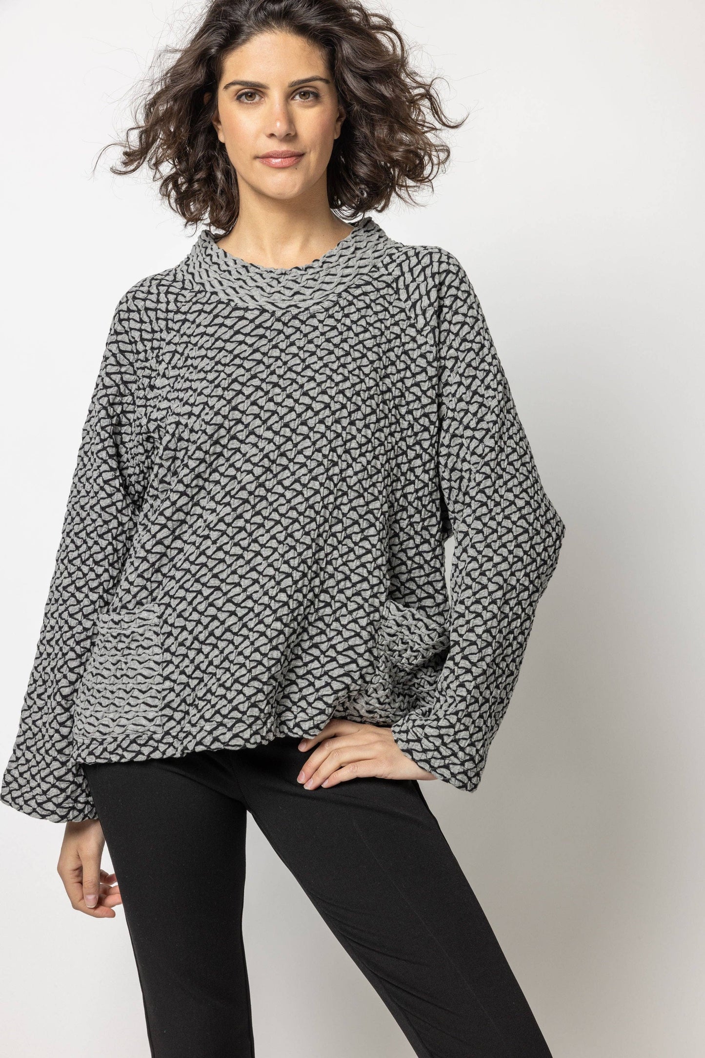Komil - Ashton Weave Top
