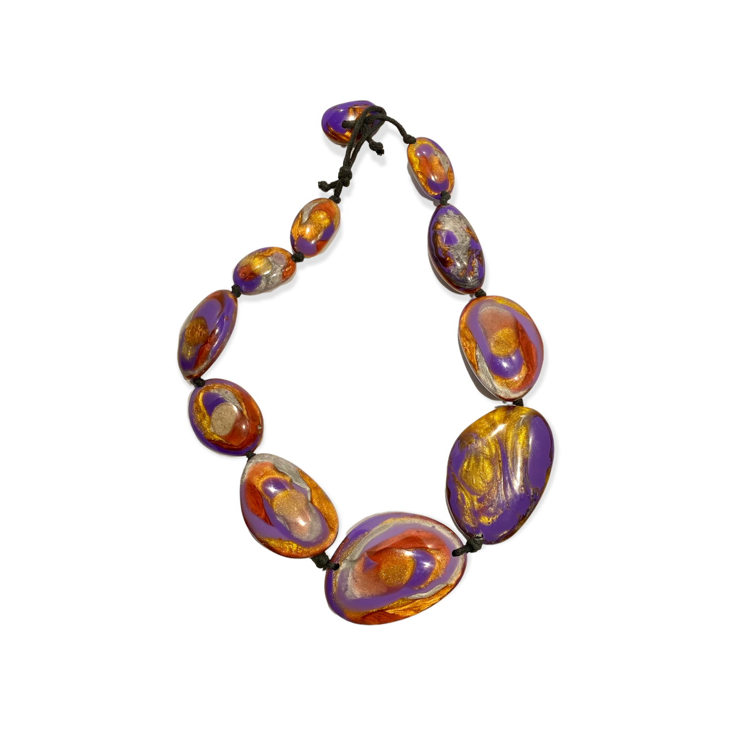 Atelier 1701 - Purple/Gold Necklace