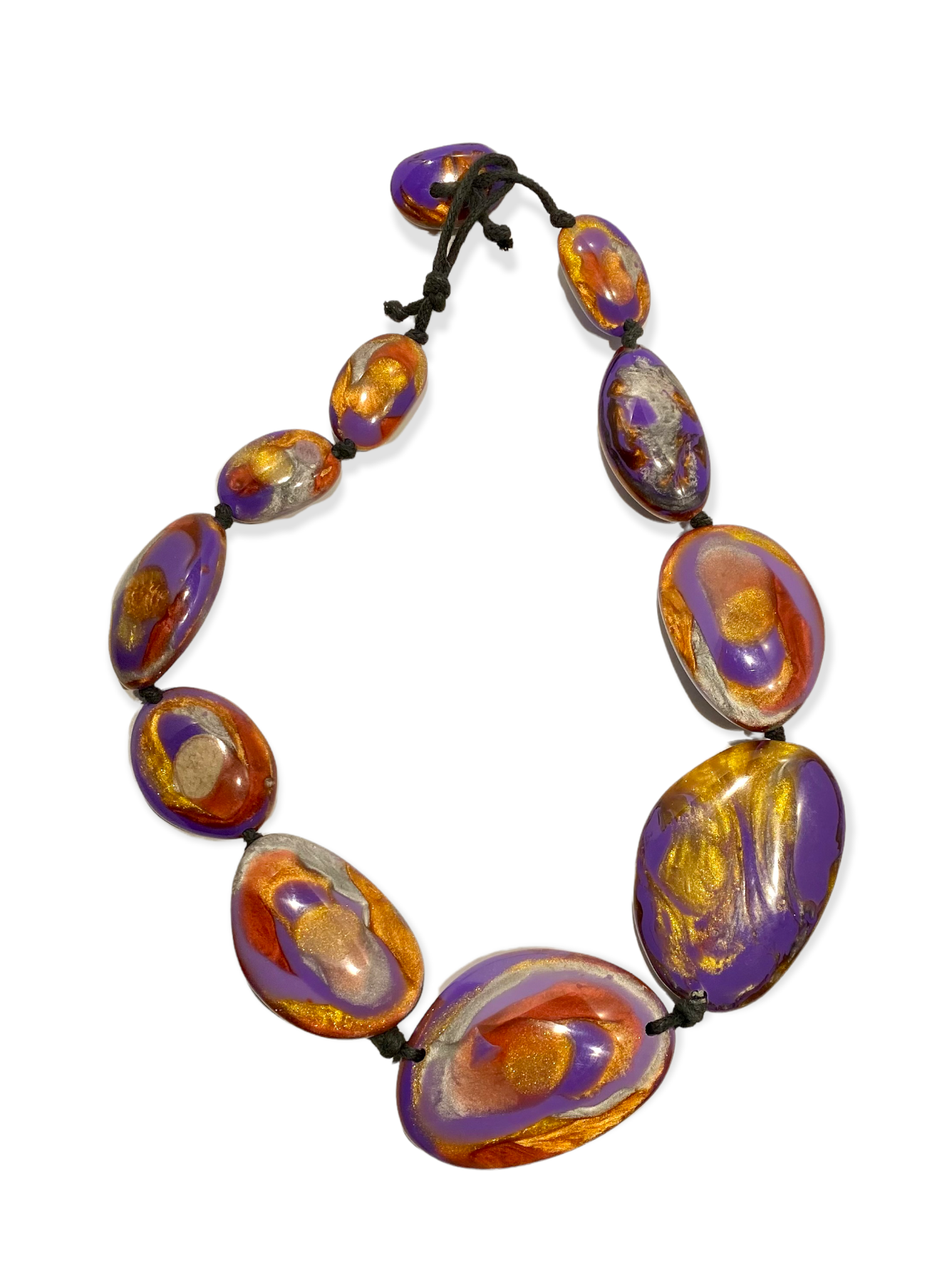 Atelier 1701 - Purple/Gold Necklace