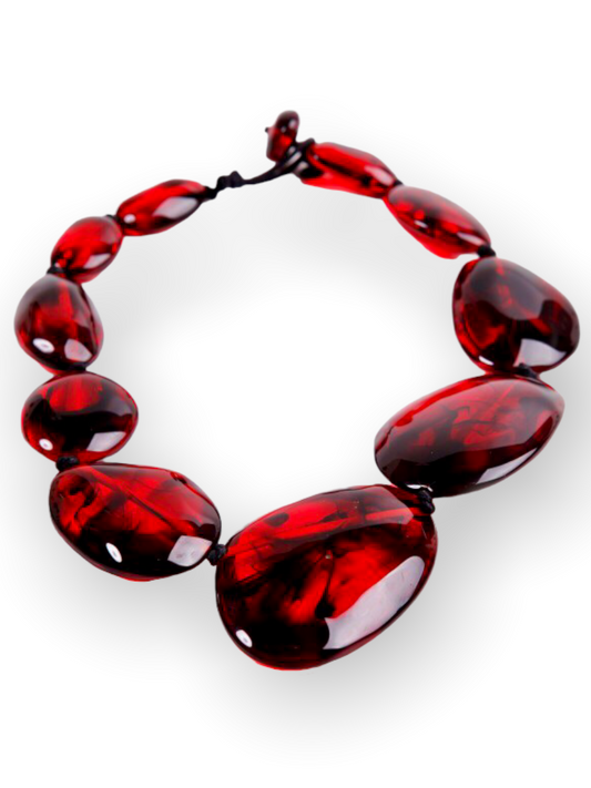 Atelier 1701 - Red Chunky Necklace