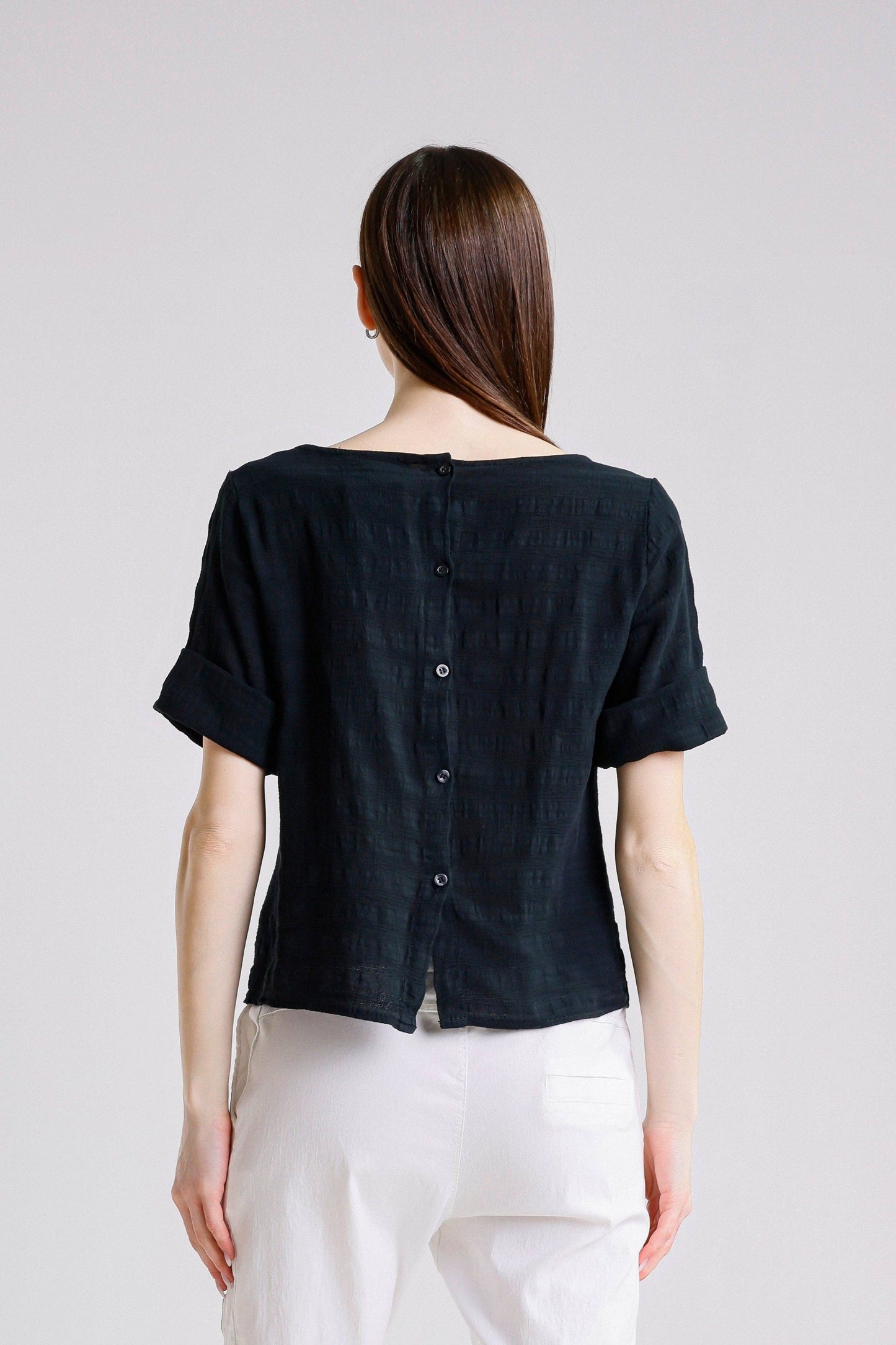 TINA Stephens - Brienne Top/ Black