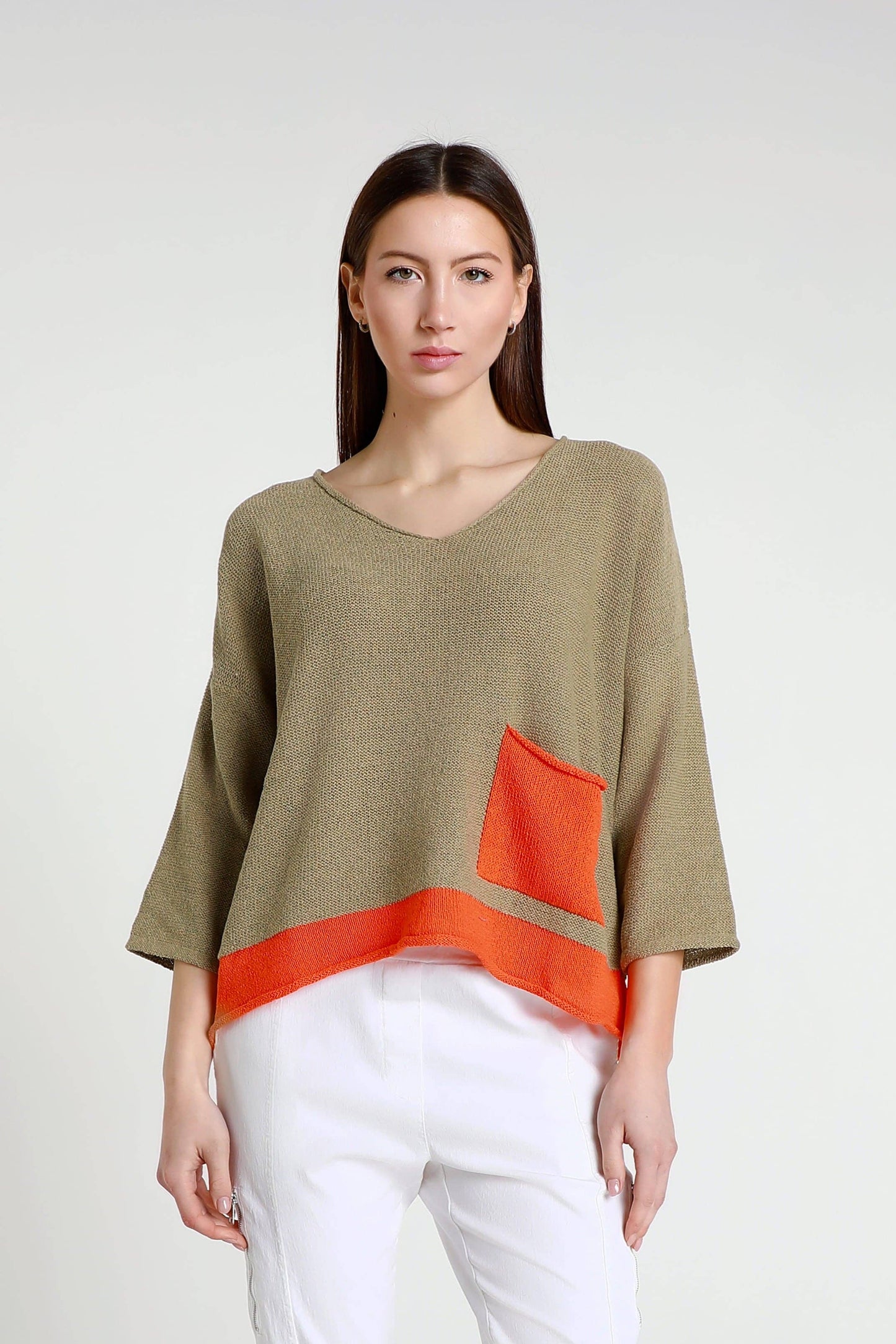 TINA Stephens - Seraphine V-Neck Sweater