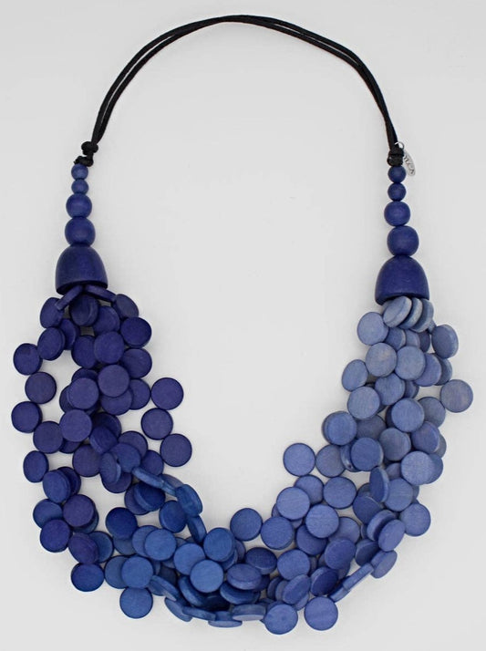 Sylca Designs - Ombre Blue Gillian Necklace
