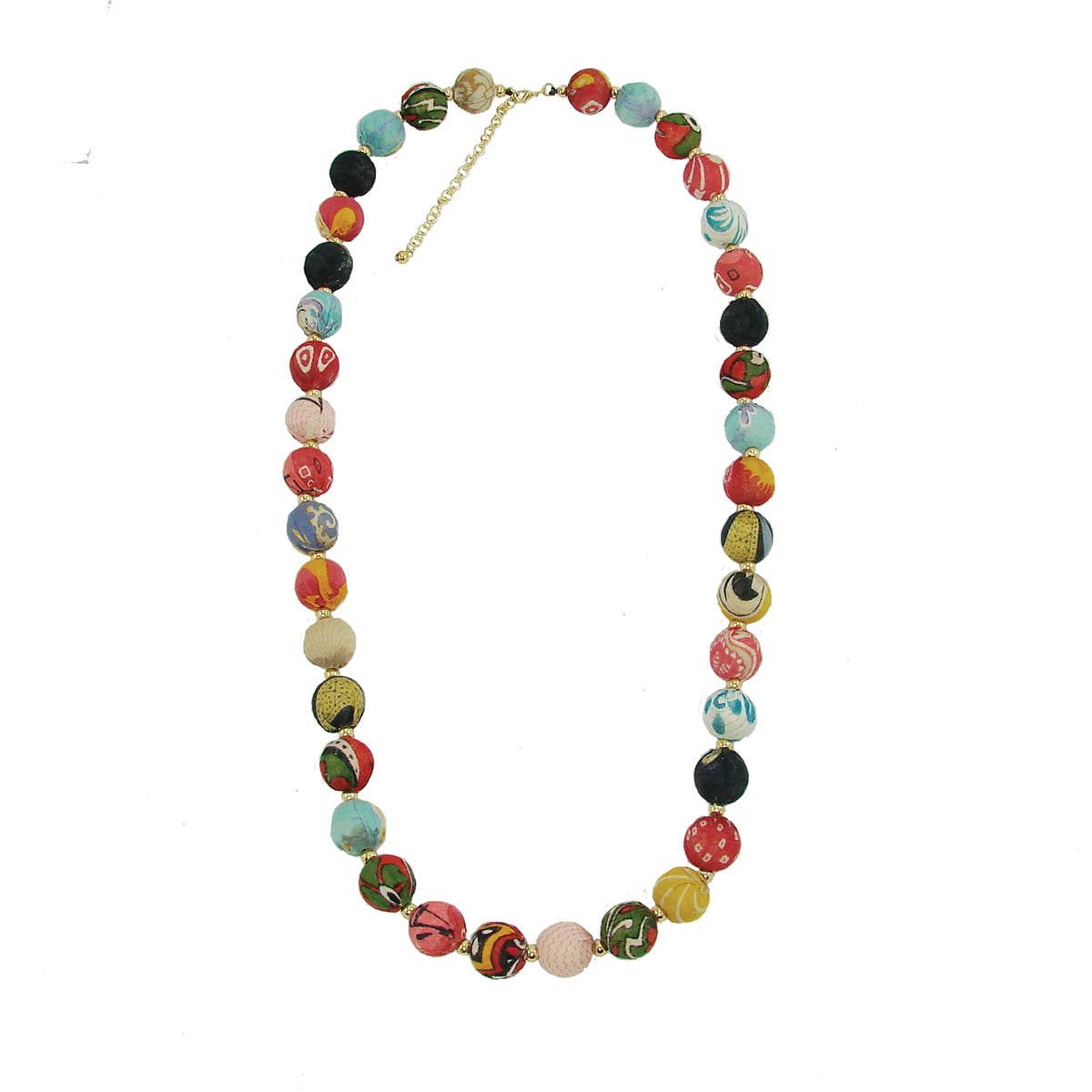 WorldFinds - Kantha Garland Necklace
