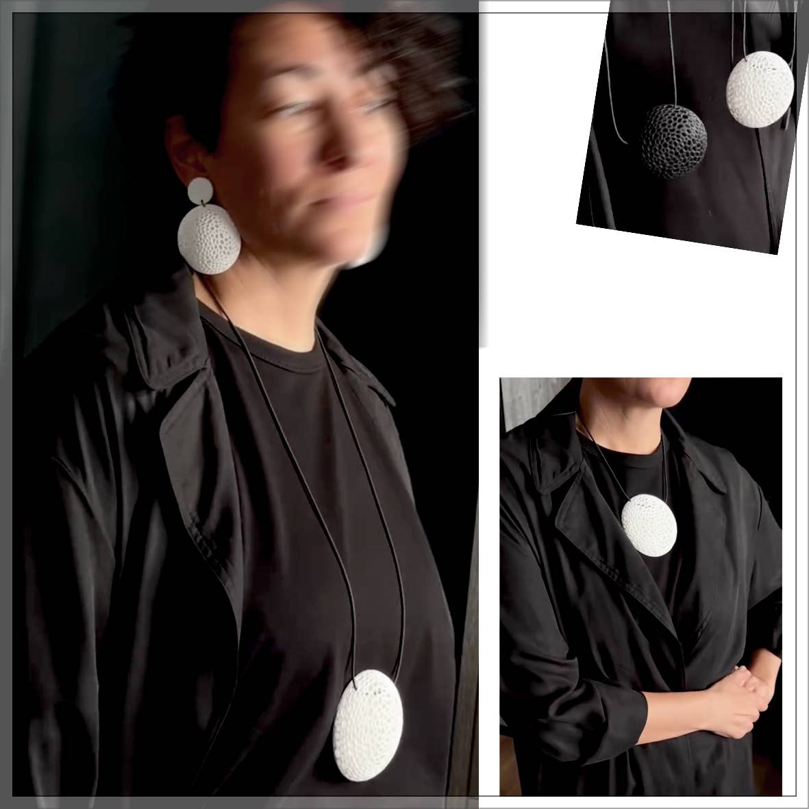 ALEX+SVET - NOMA adjustable pendant/ white