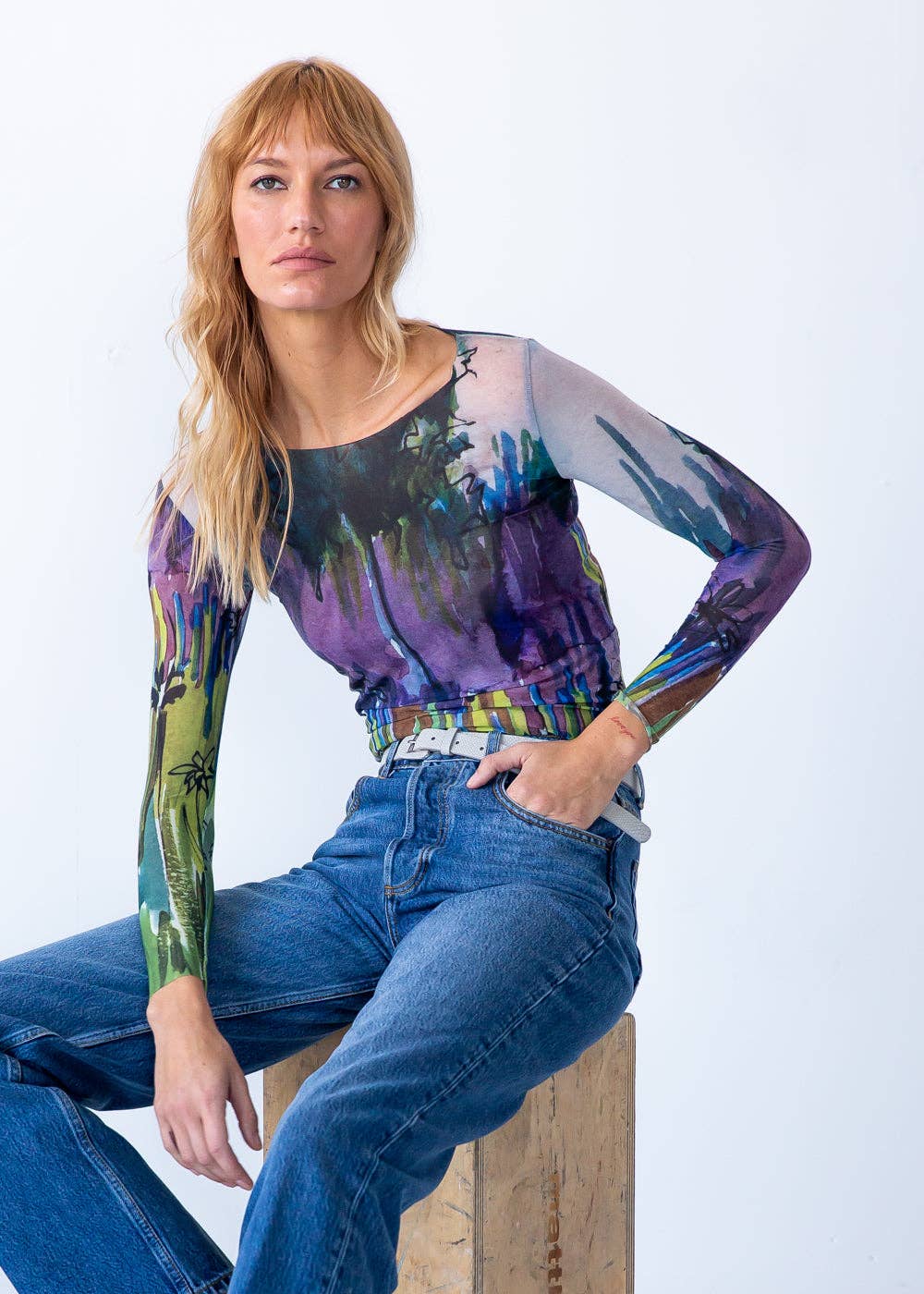 AMB Designs - Daydream Sheer Top