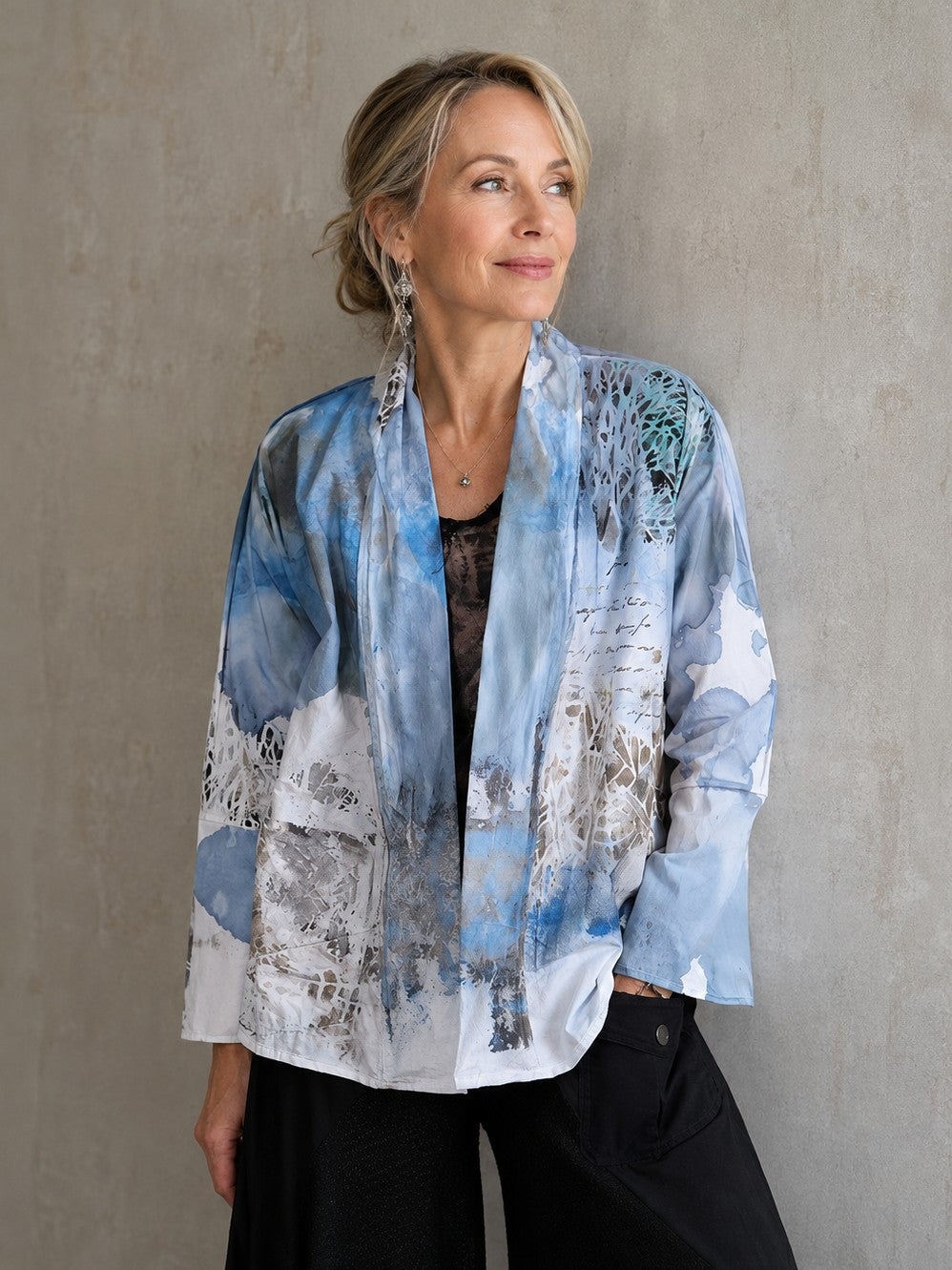 Reimagine Collection- Tatiana Palnitska/ Crisp Cotton Jacket