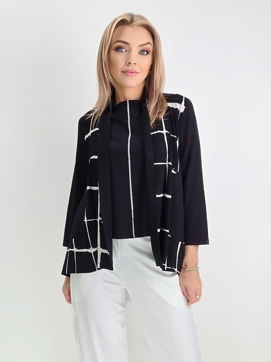 Ozai N Ku- Chess Cardigan