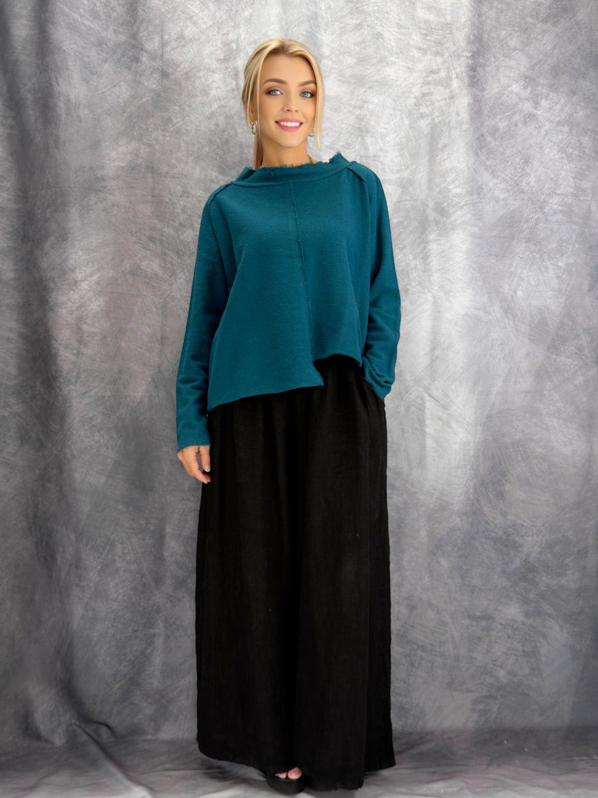 TINA Stephens - Whitney French Terry Seam Top