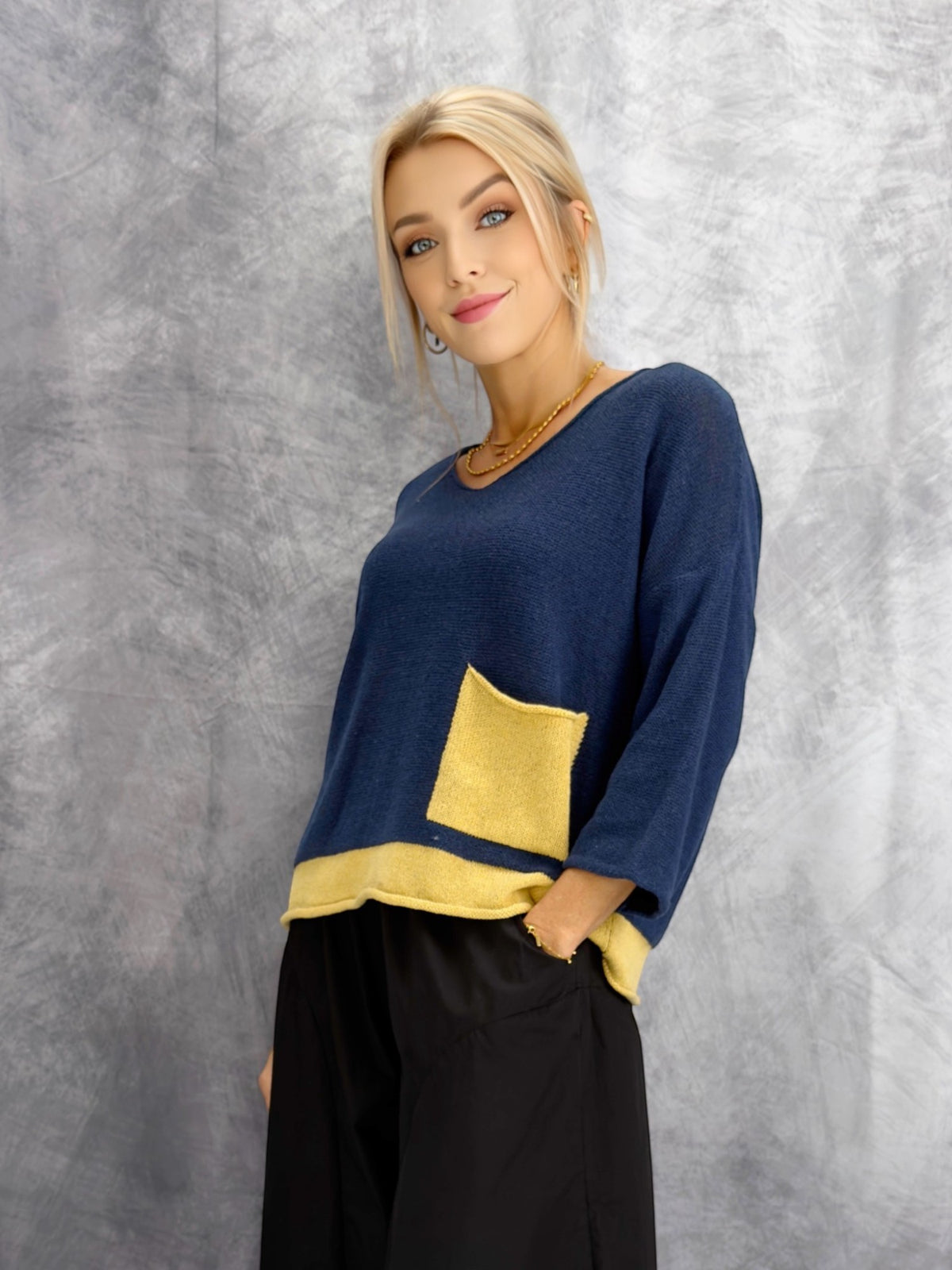 TINA Stephens - Seraphine V-Neck Sweater