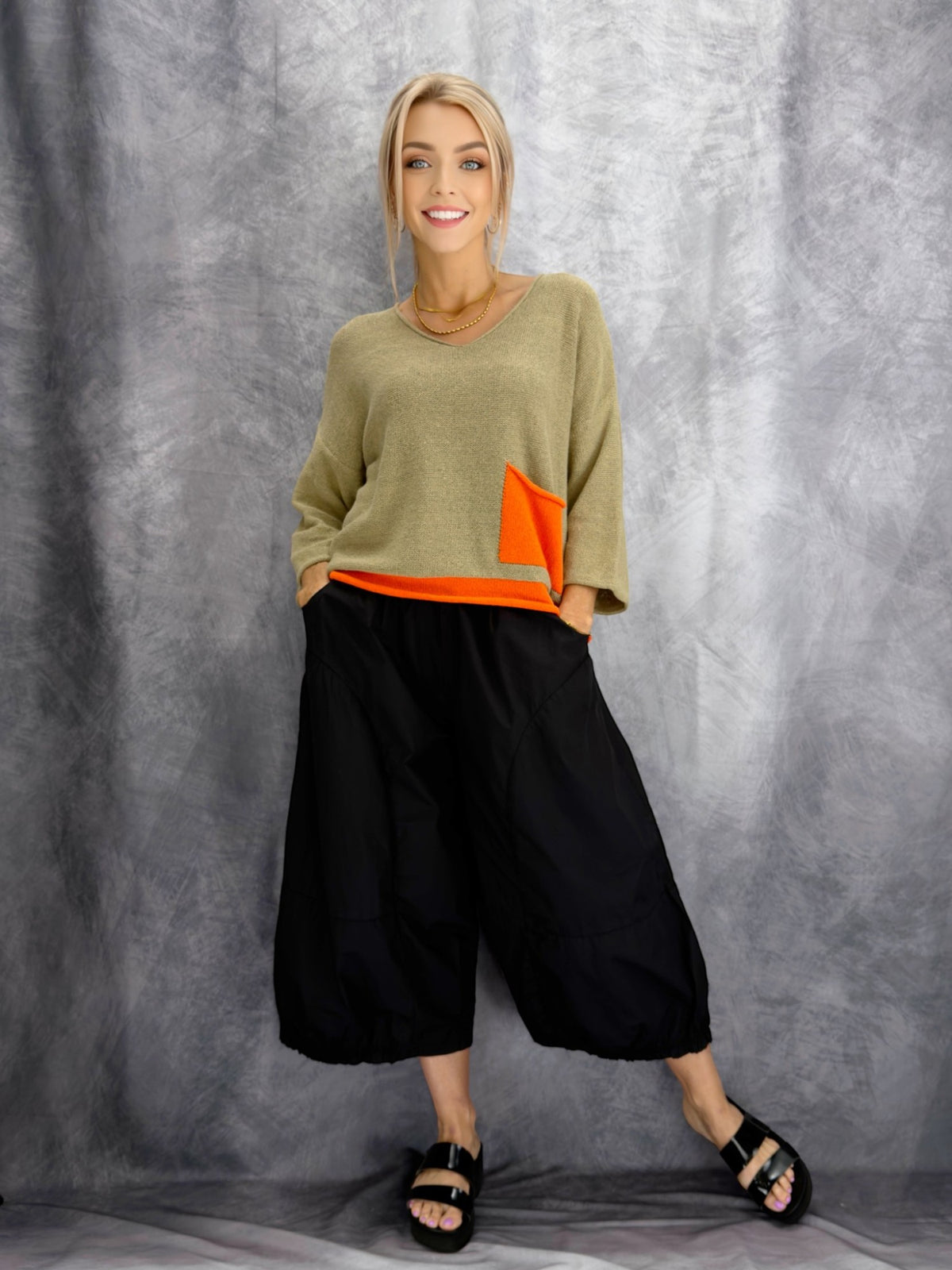 TINA Stephens - Seraphine V-Neck Sweater