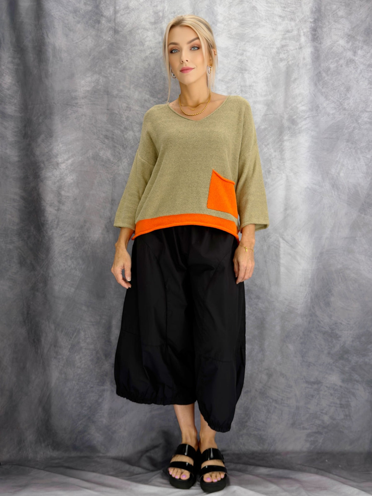 TINA Stephens - Seraphine V-Neck Sweater