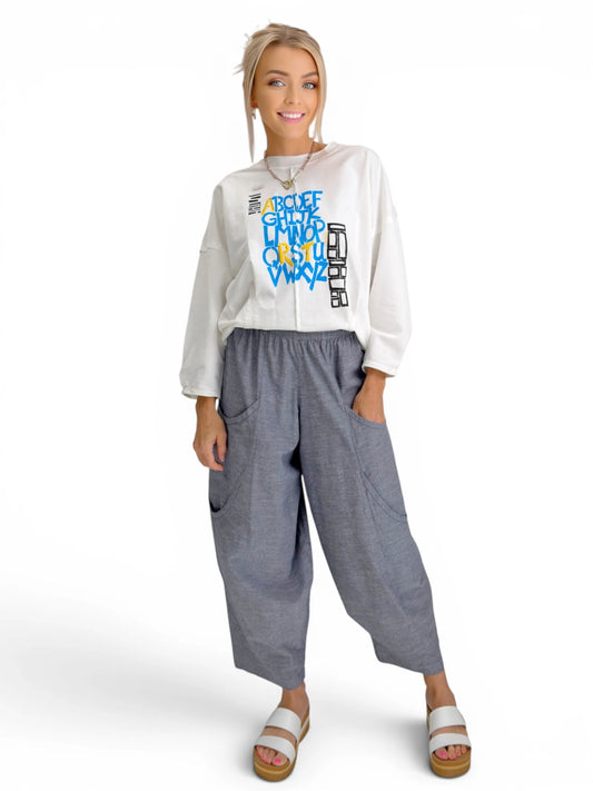 Narenee Designs- Alphabet Artist Tee