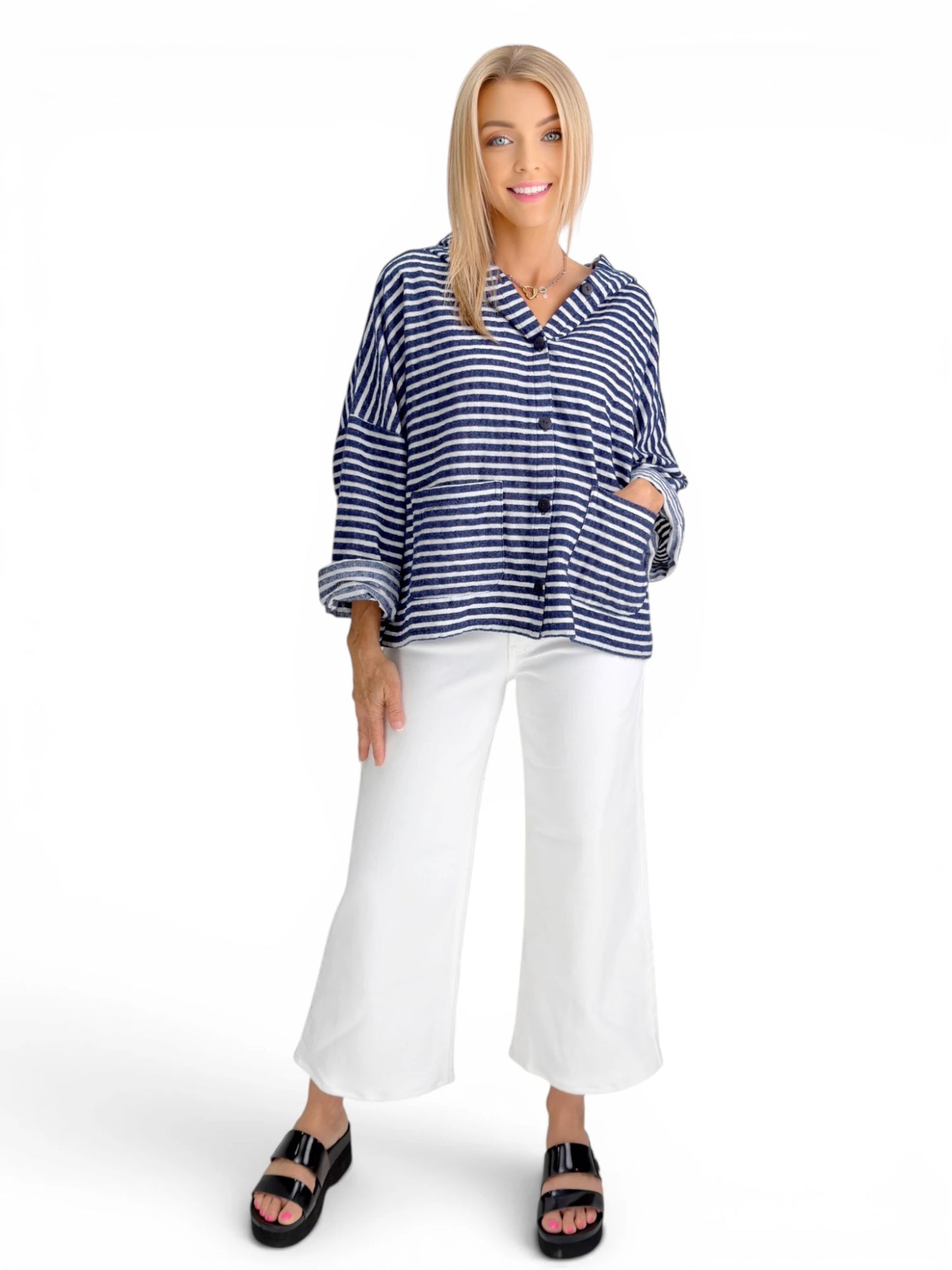 Dress to Kill- Crop Hooded Jacket