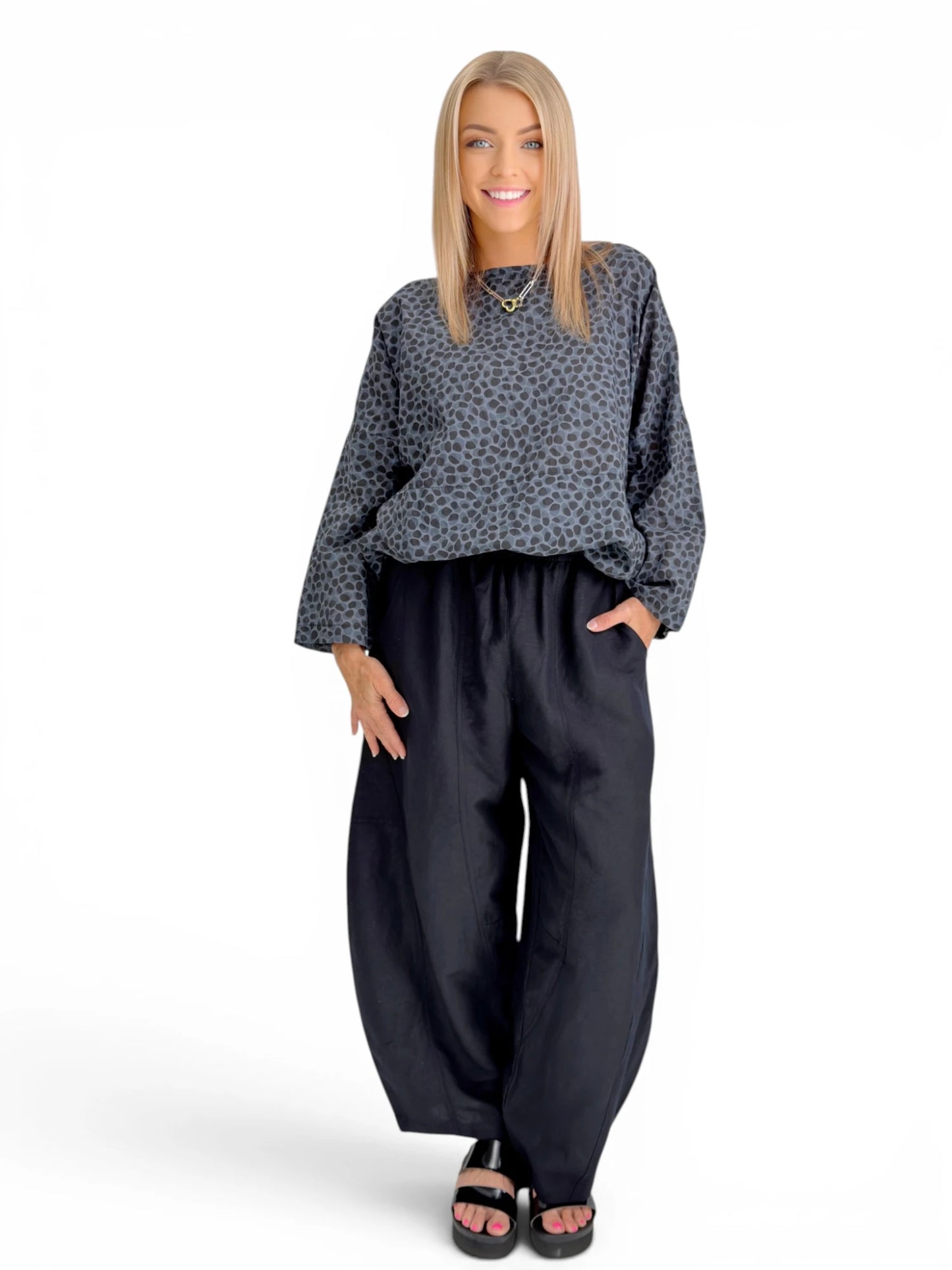 Dress to Kill- Balloon Pull Top