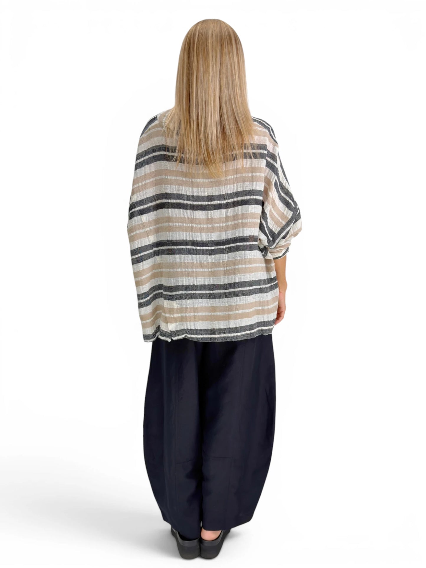 Dress to Kill- Mock Boxy Cowl Pull Top