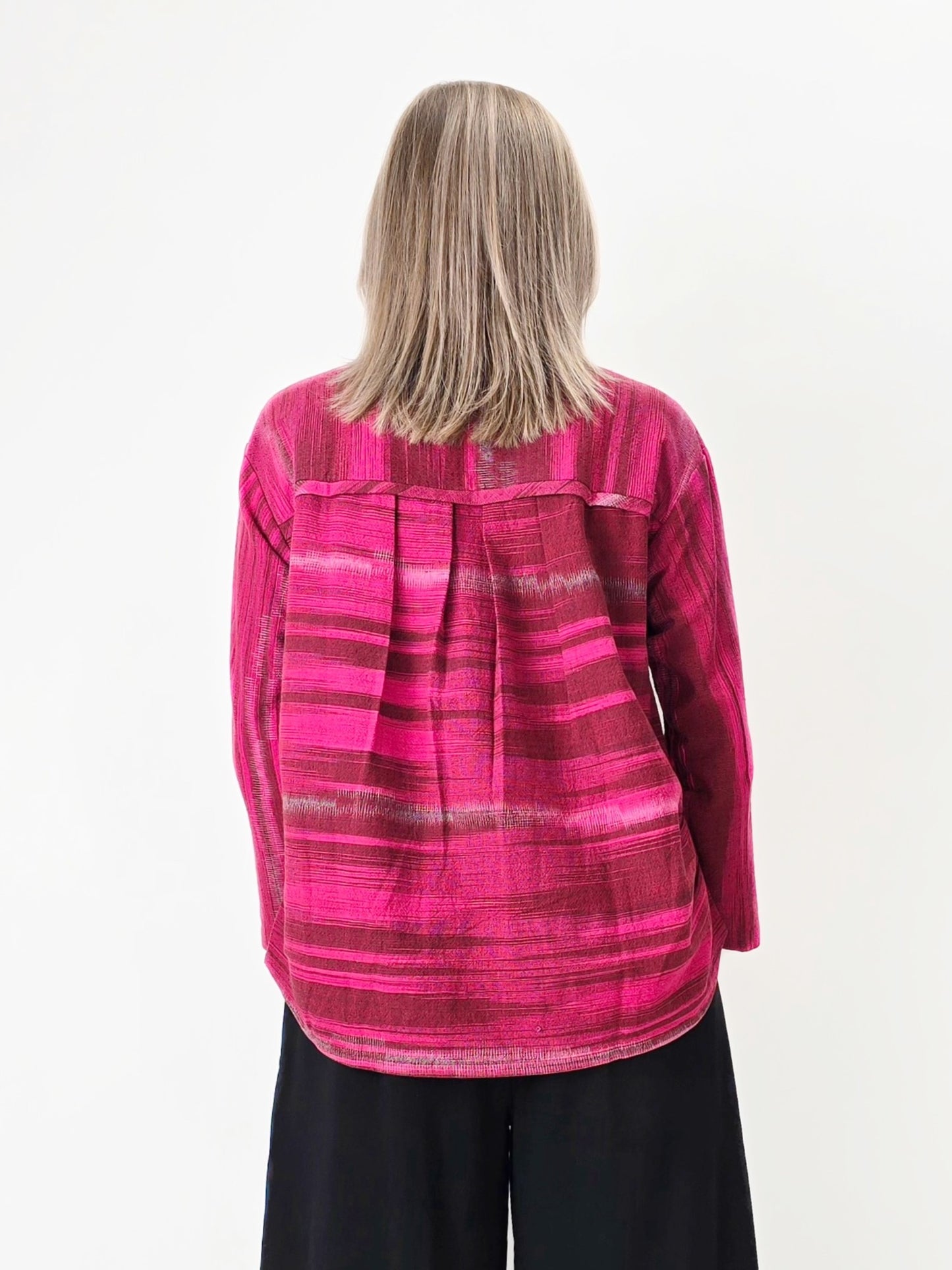 Raksa- Striped Cotton Button-Down Shirt