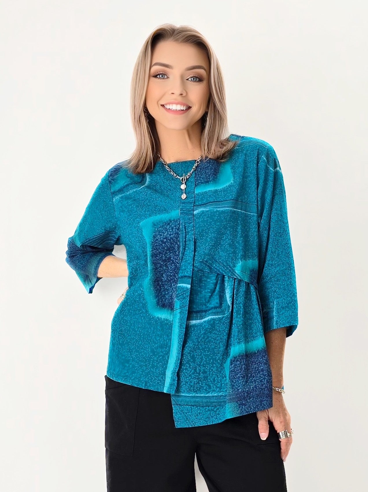 Raksa- Handmade Batik Cotton Blouse