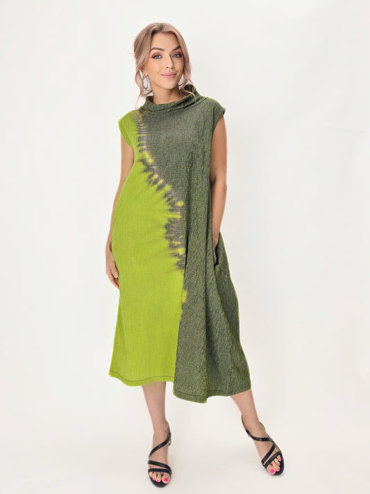 Steve Sells TS- #37- Gingham Path Lantern Dress