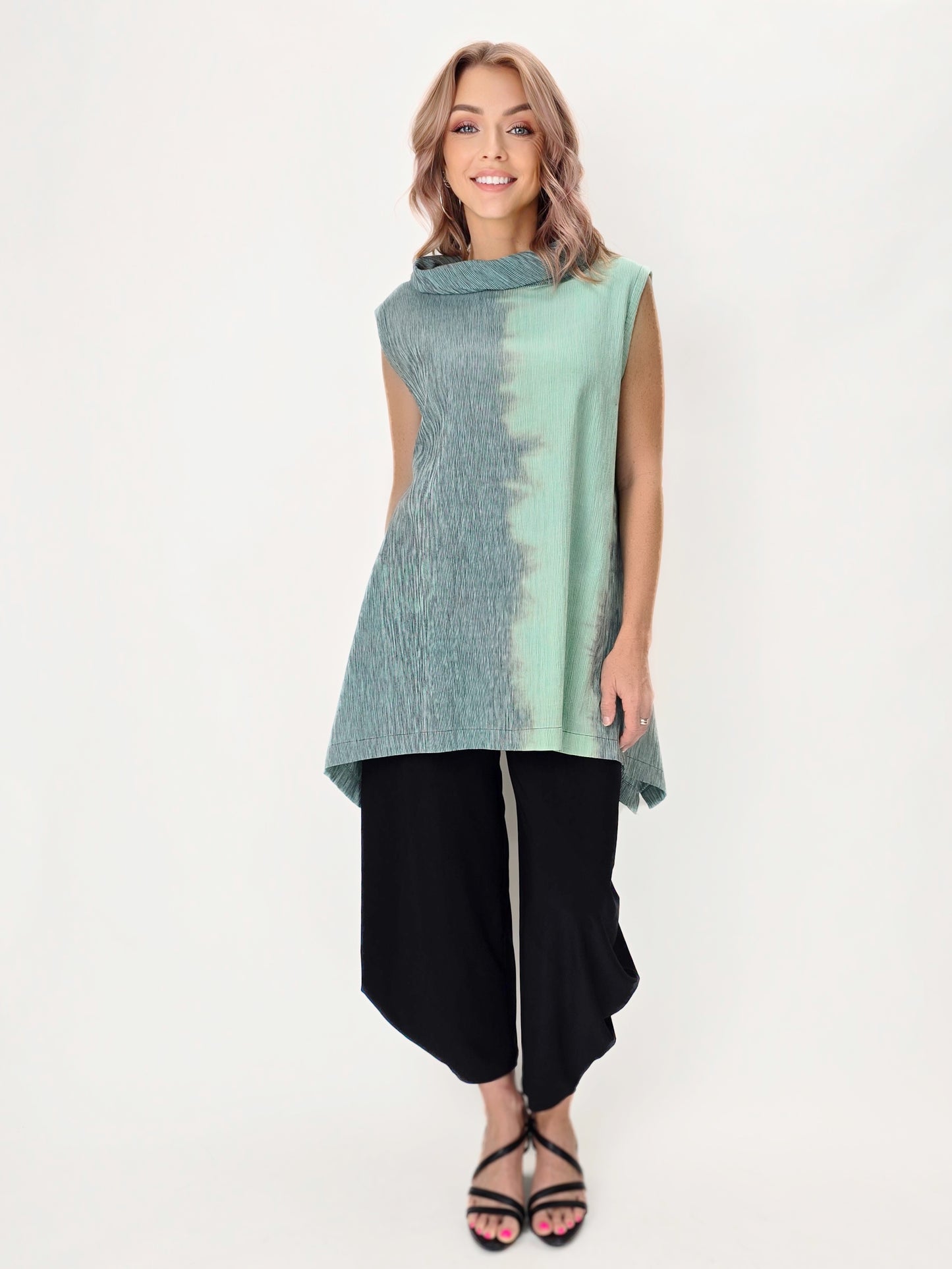 Steve Sells TS- #33- Seafoam Orchid Tank Top