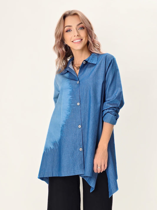 Steve Sells TS- #24- Indigo Arc Valentina Blouse