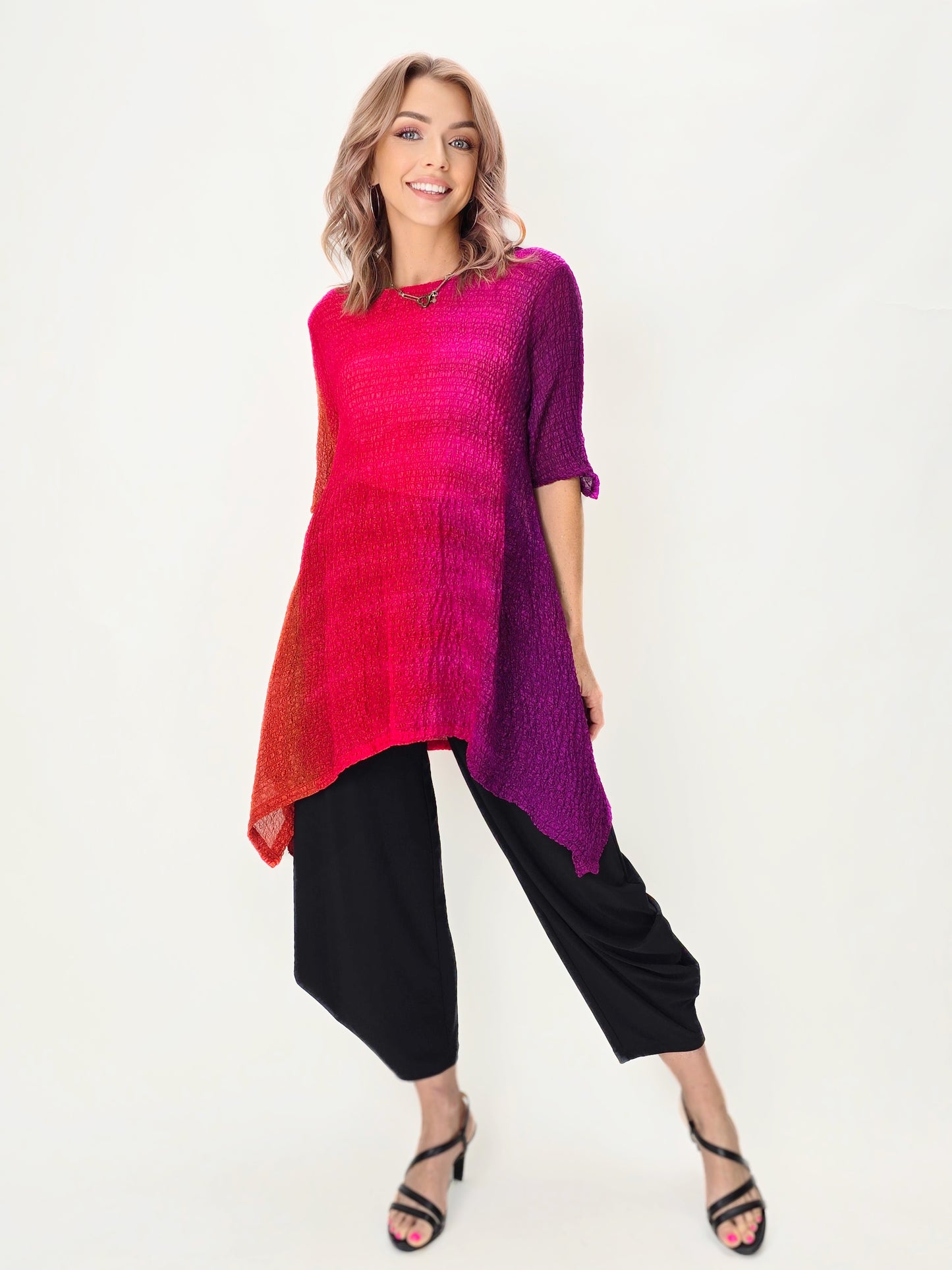 Steve Sells TS- #4- Reds Bubble Juliette Tunic Dress