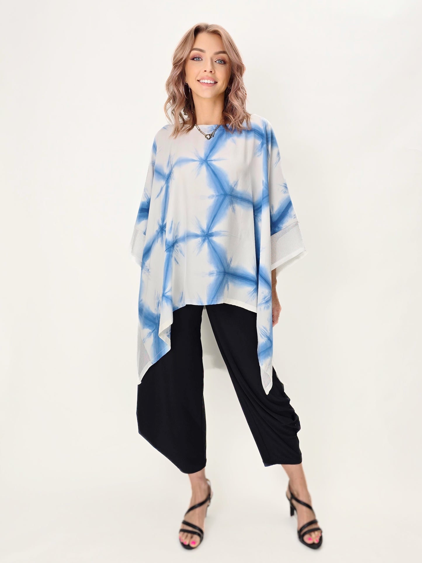 Steve Sells TS- #27- Silk Mesh Square Tunic