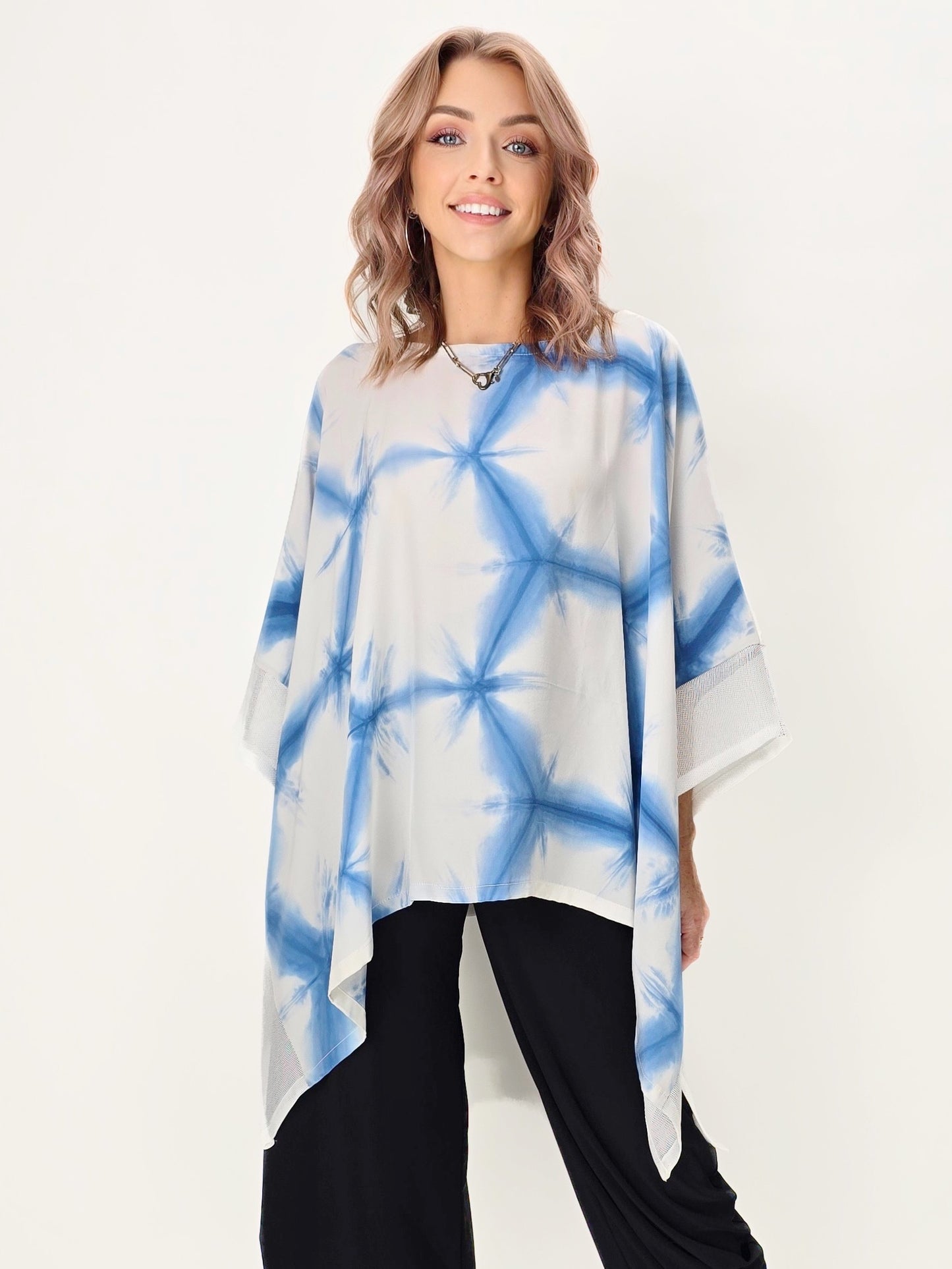 Steve Sells TS- #27- Silk Mesh Square Tunic