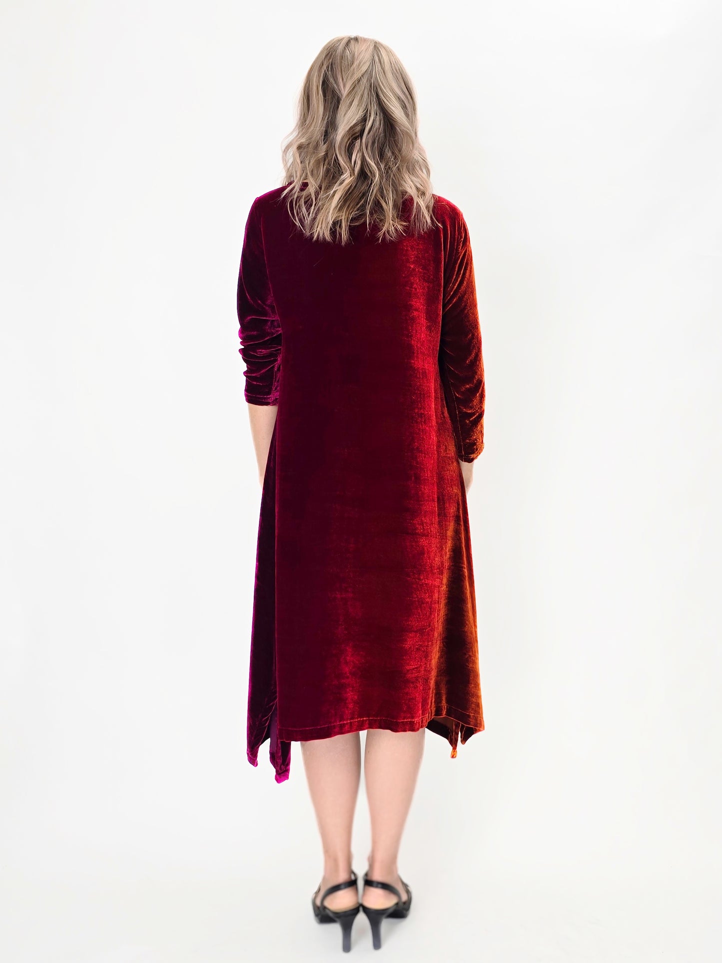 Steve Sells TS- #1-Red Velvet Dress