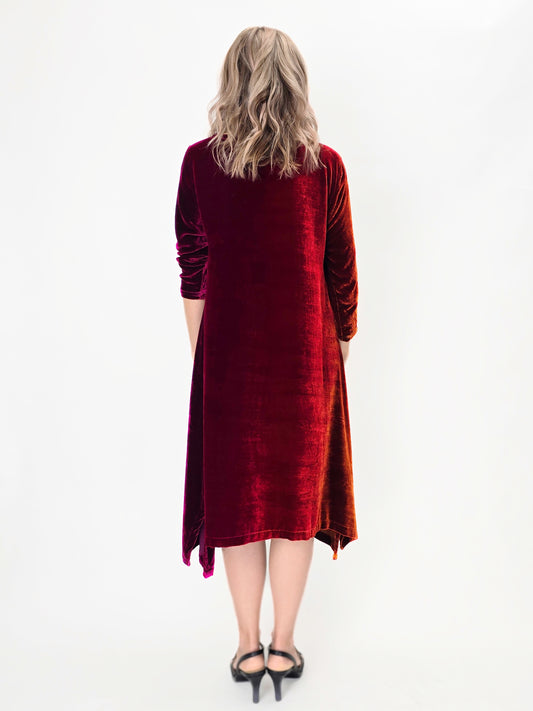 Steve Sells TS- #1-Red Velvet Dress