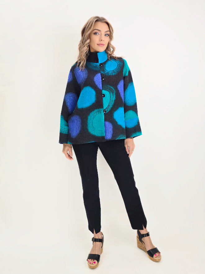 Loop Button Jacket Kay Chapmans- Loop Button Shirt/Jacket – Wearable Art Shop