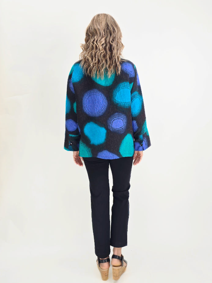 Loop Button Jacket Kay Chapmans- Loop Button Shirt/Jacket – Wearable Art Shop