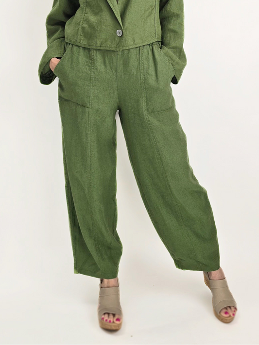 LUUKAA- Zenya Pant/ Apple Green
