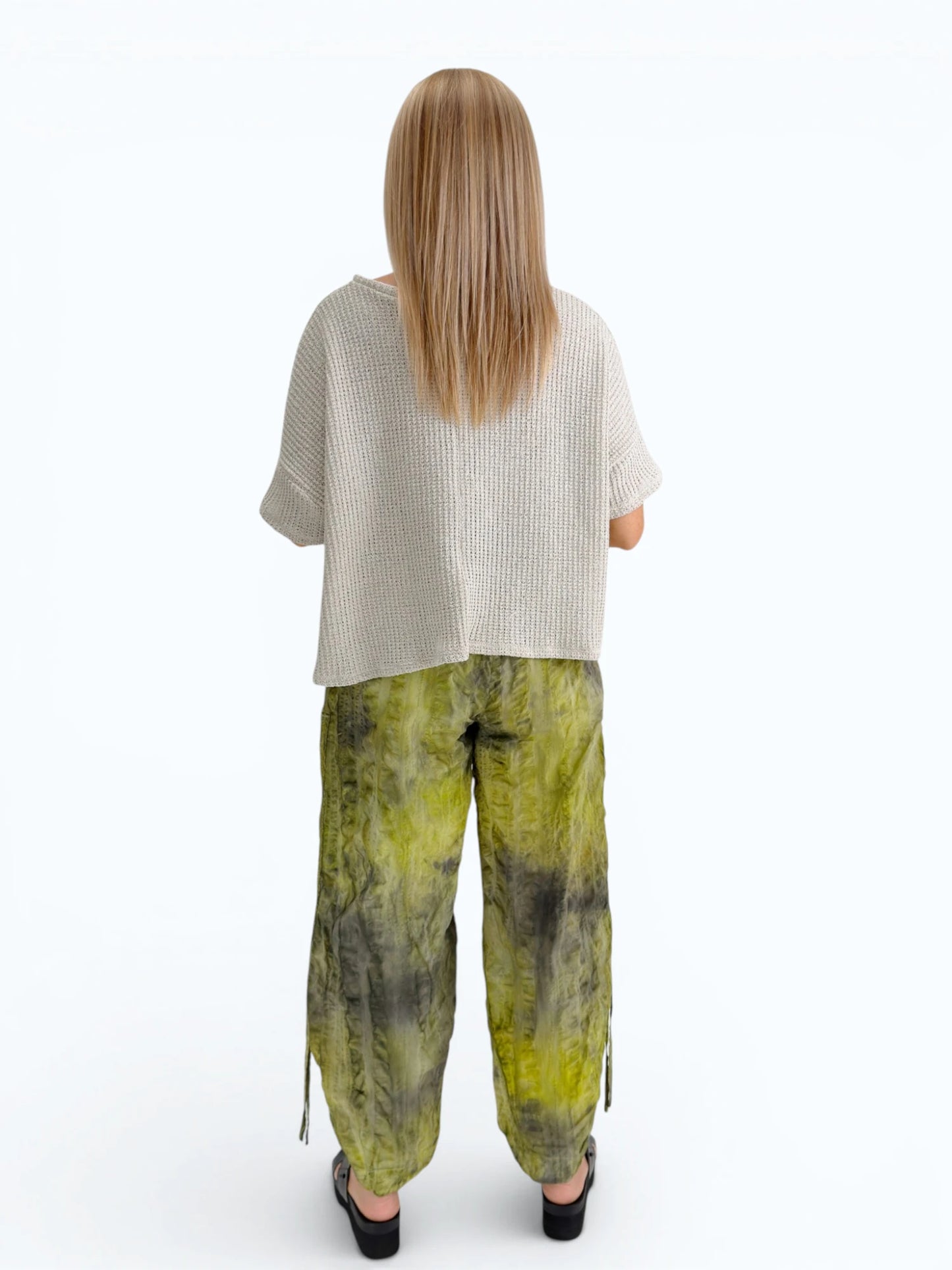 GILLI - Short Sleeve Waffle Top