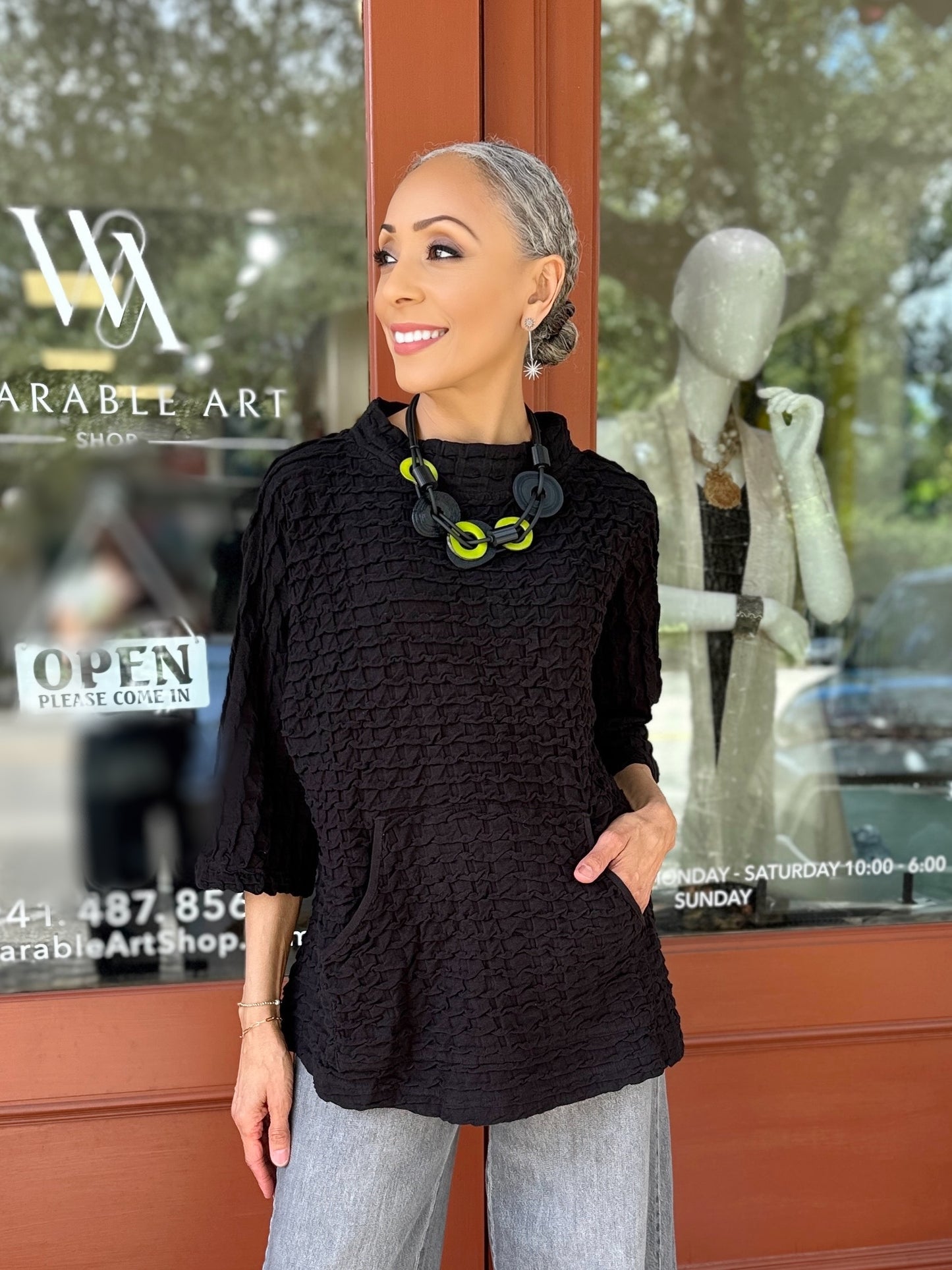 Komil - Pullover Waffle Top