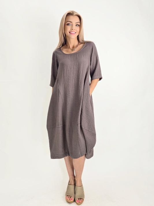 Eleven Stitch- Tea Dress/ Cove