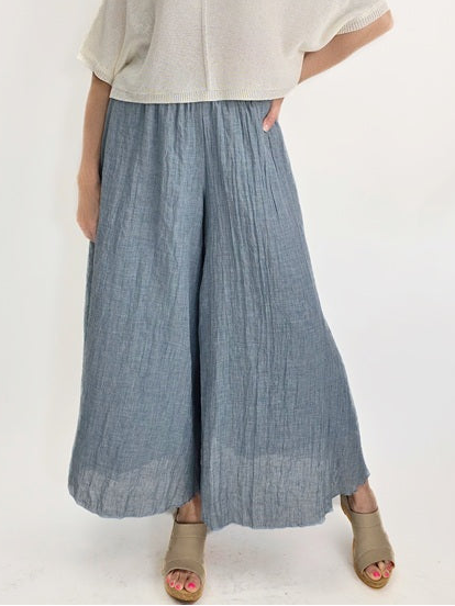 Mia Collection- Summer Breeze Pant/Blue
