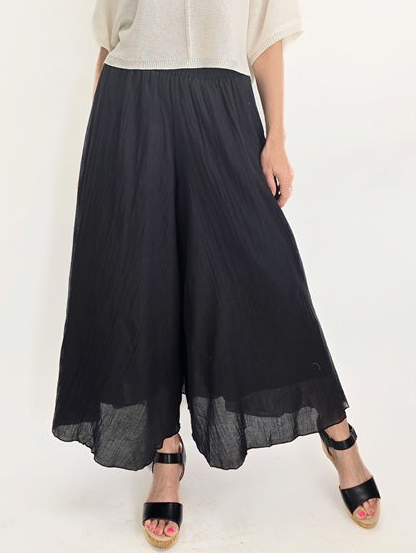 Mia Collection- Summer Breeze Pant/Black